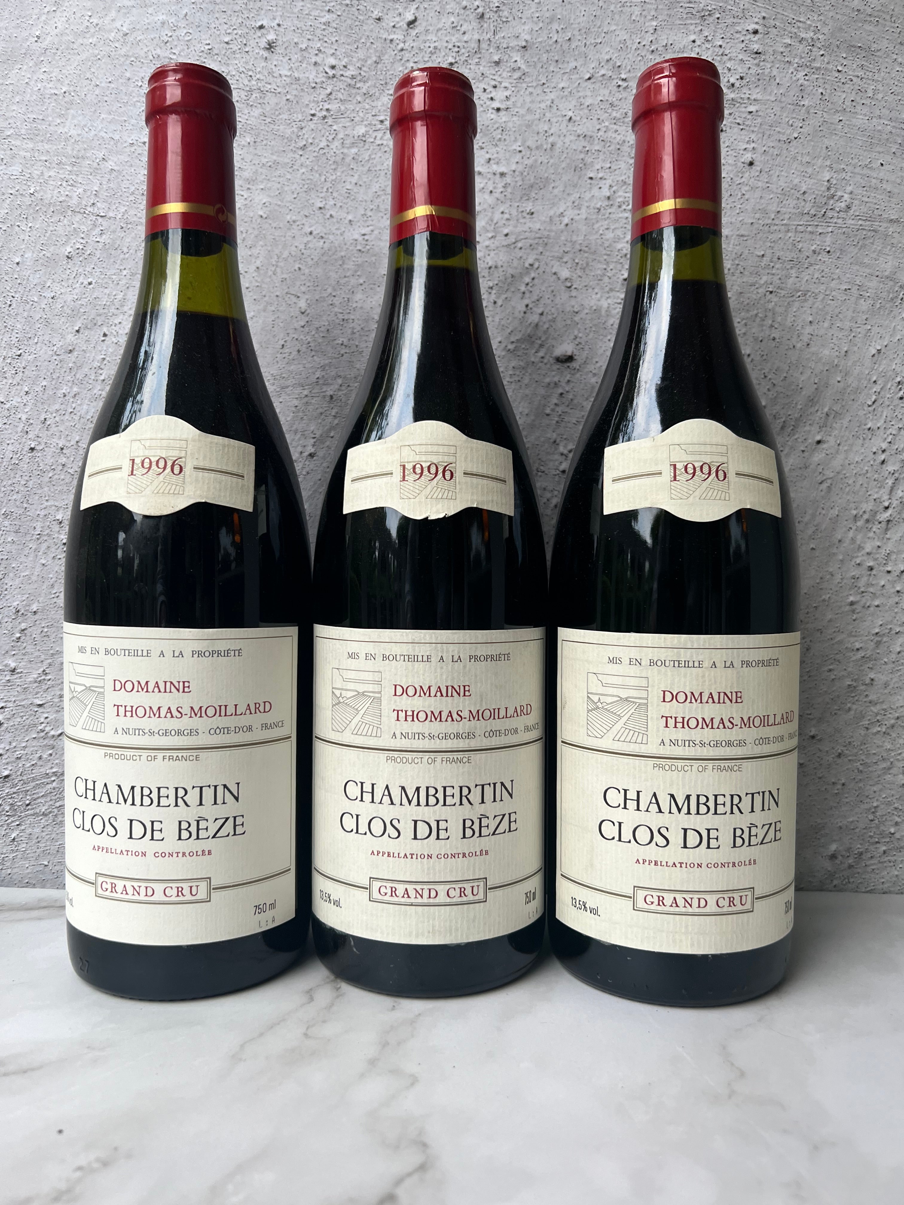 Chambertin Clos de Bèze, Grand Cru, 1996